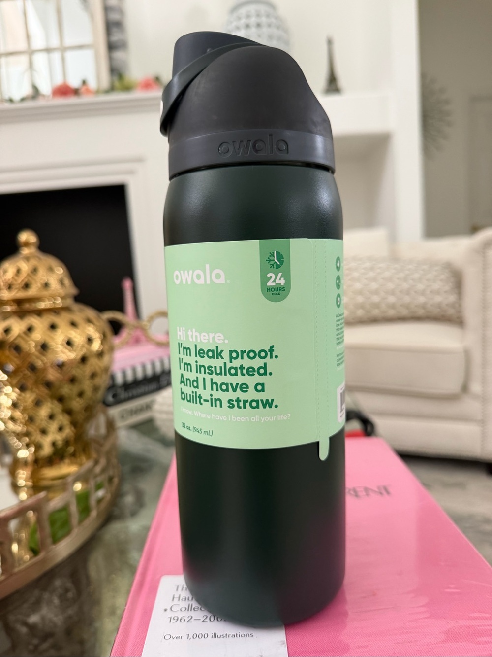 Owala FreeSip Stainless Steel Water Bottle 32 oz - Picture 6 of 6